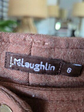 J. McLaughlin Brown Legging Pants Size 6